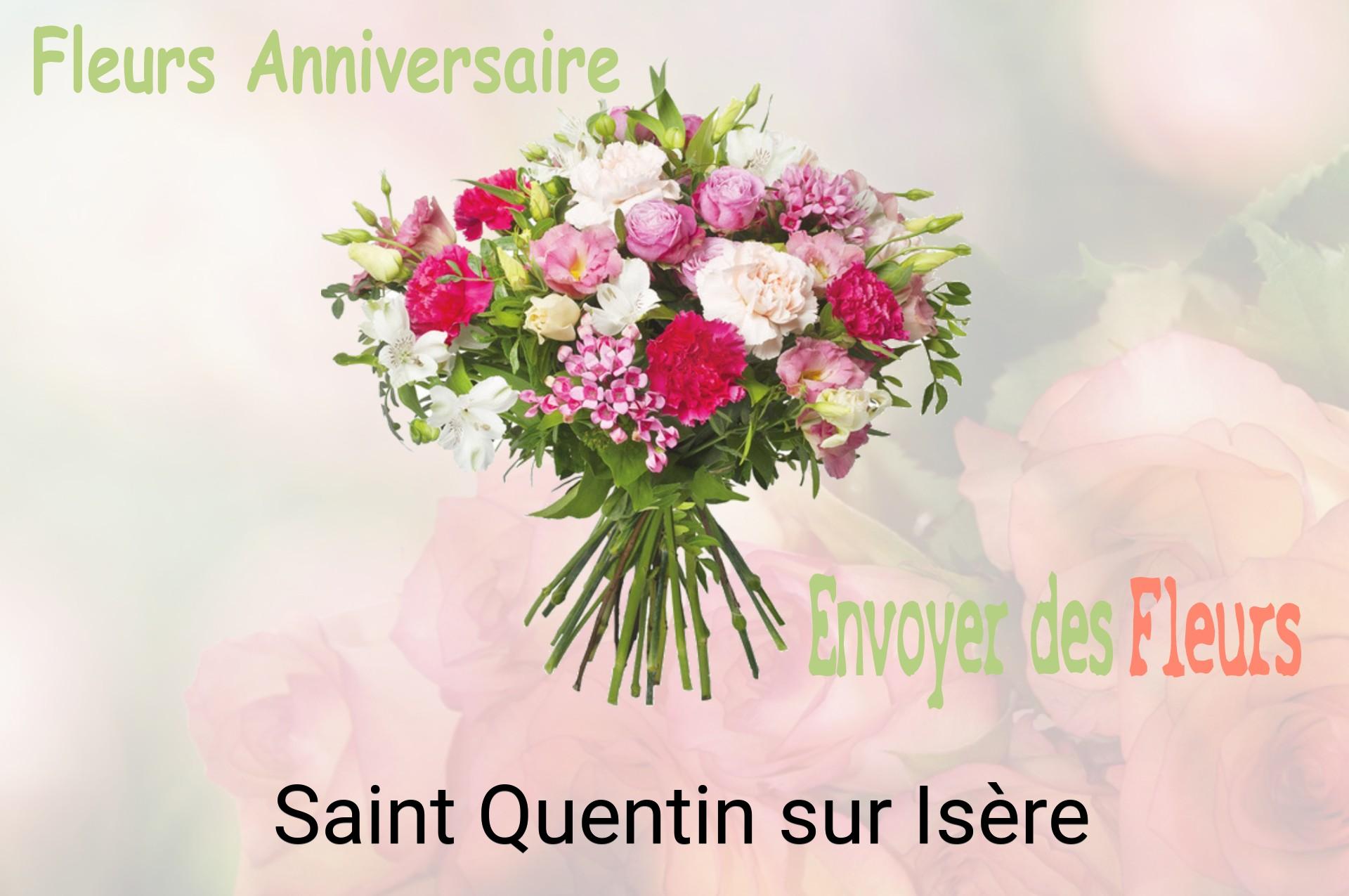Bouquet de fleurs d’anniversaire livré à Saint-Quentin-sur-Isère
