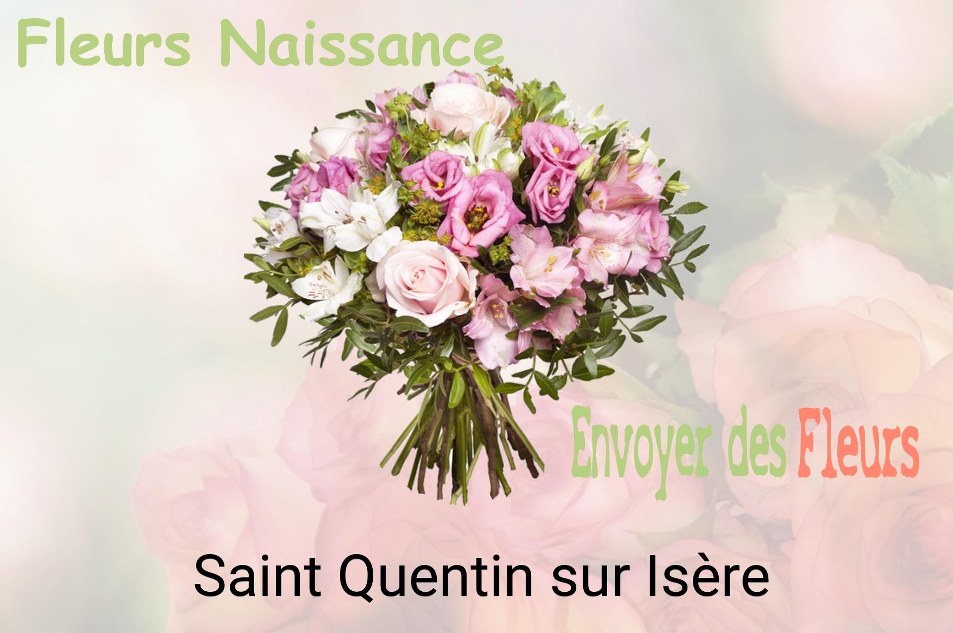 Bouquet de fleurs de naissance livré à Saint-Quentin-sur-Isère